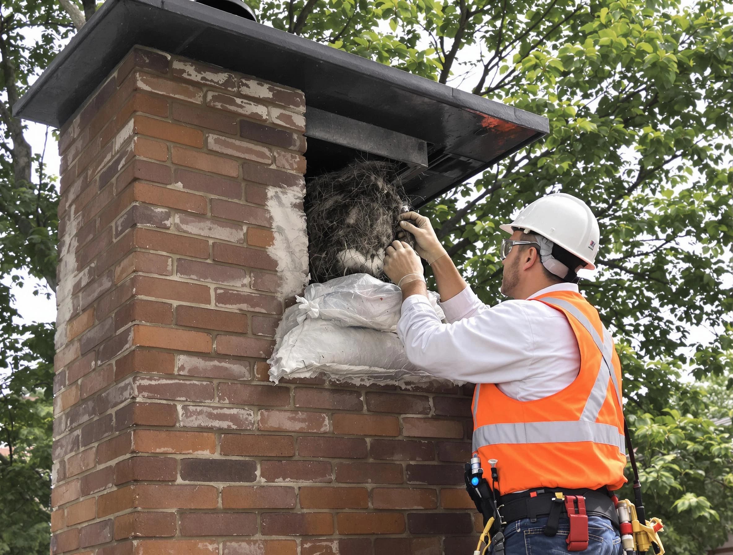 Humane removal of debris and animals by West Valley City Chimney Sweep in West Valley City, UT