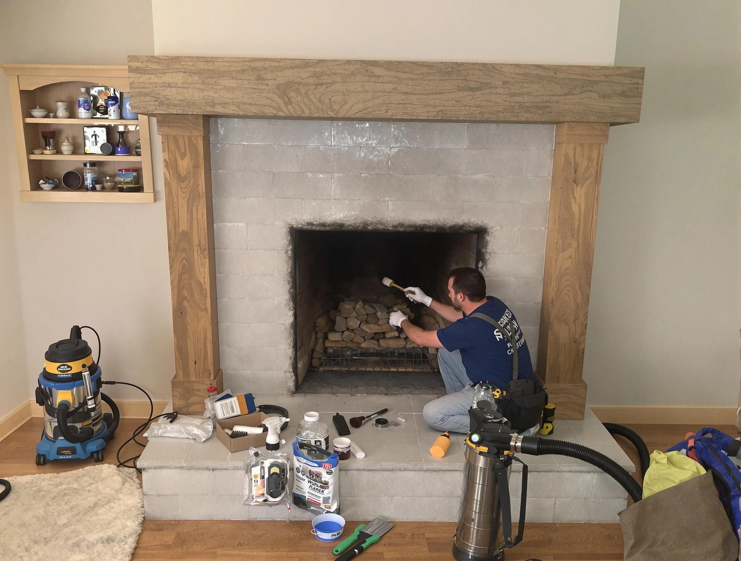 Detailed creosote removal process by West Valley City Chimney Sweep in West Valley City, UT