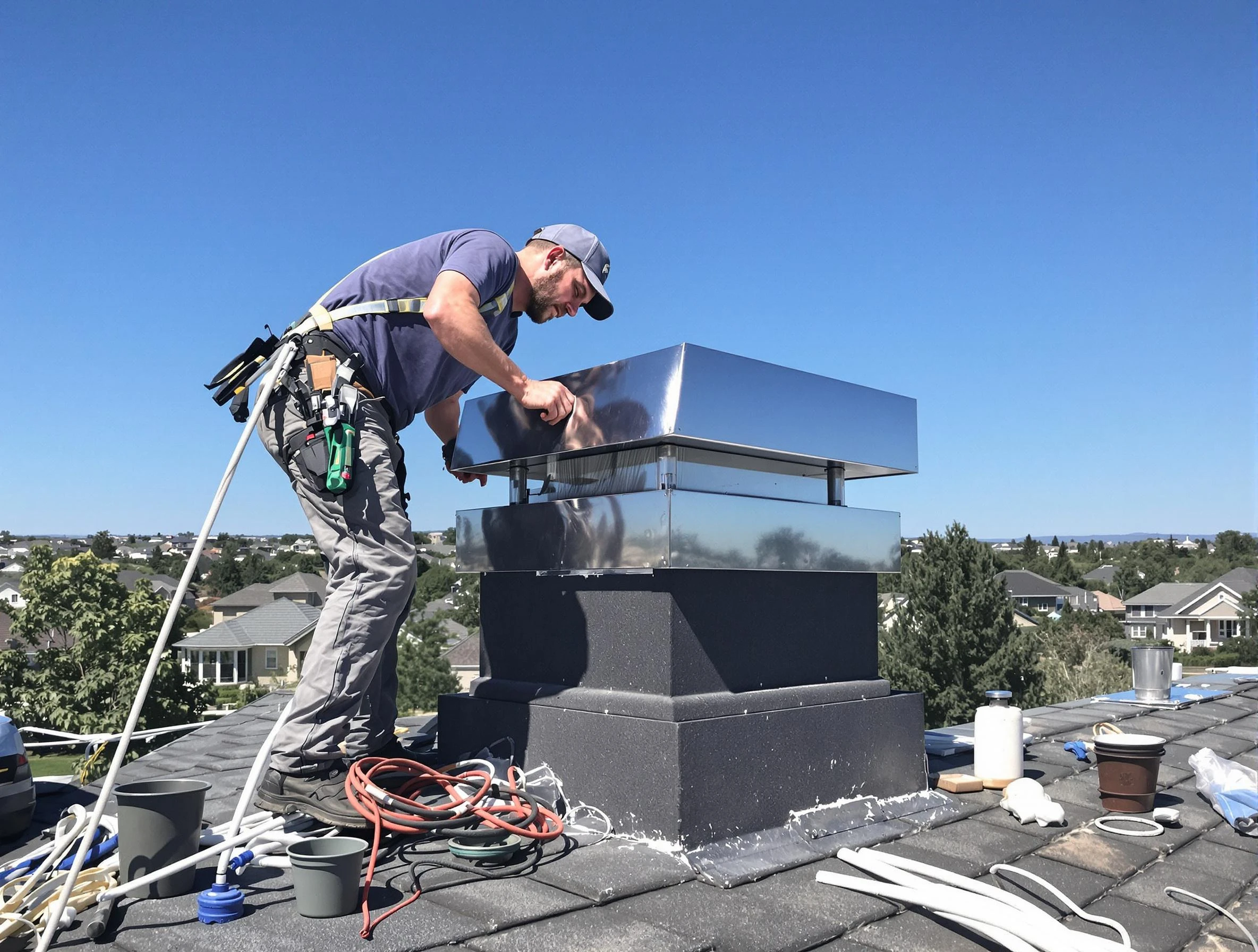 Chimney Cap Services in West Valley City