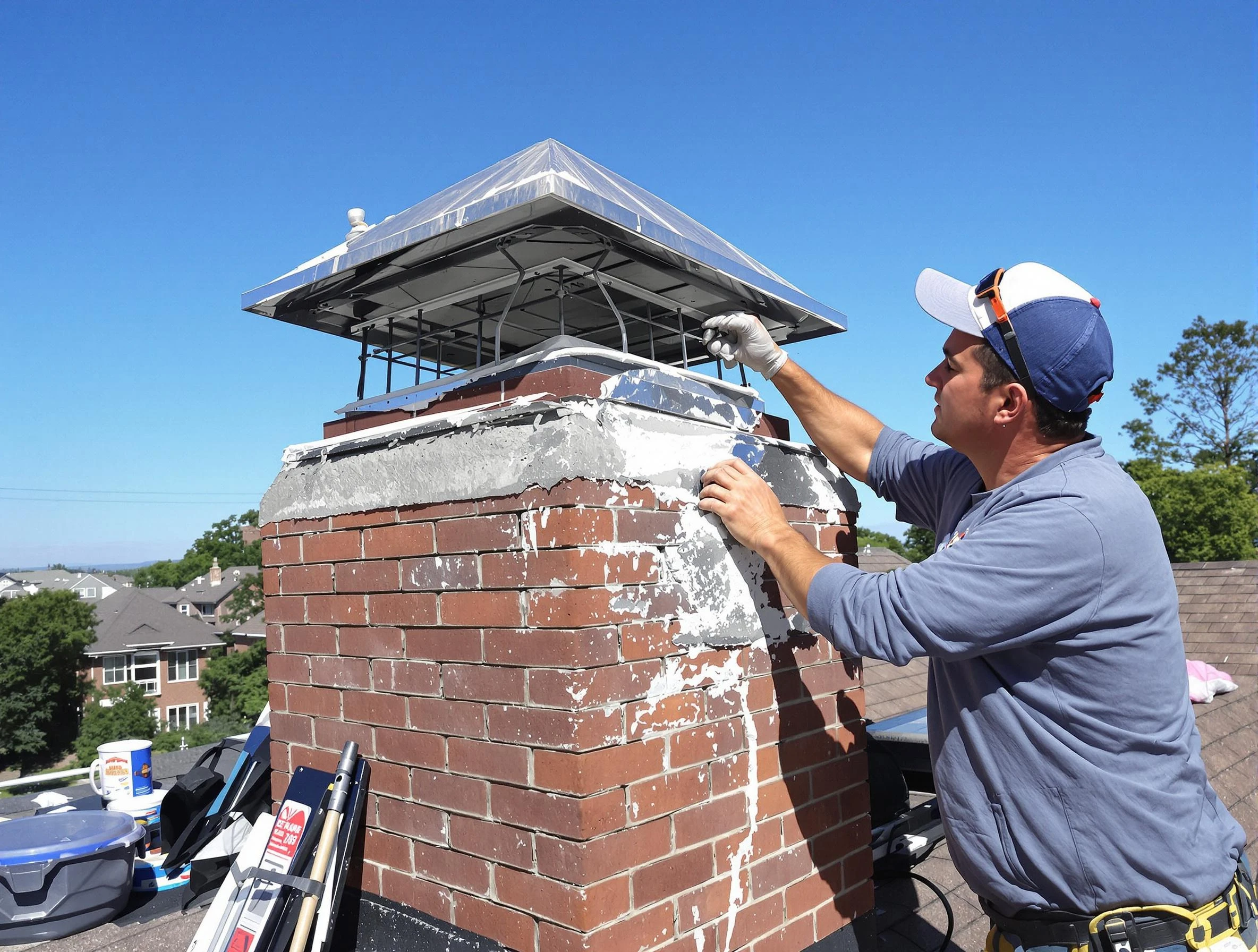 Chimney Crown Services in West Valley City