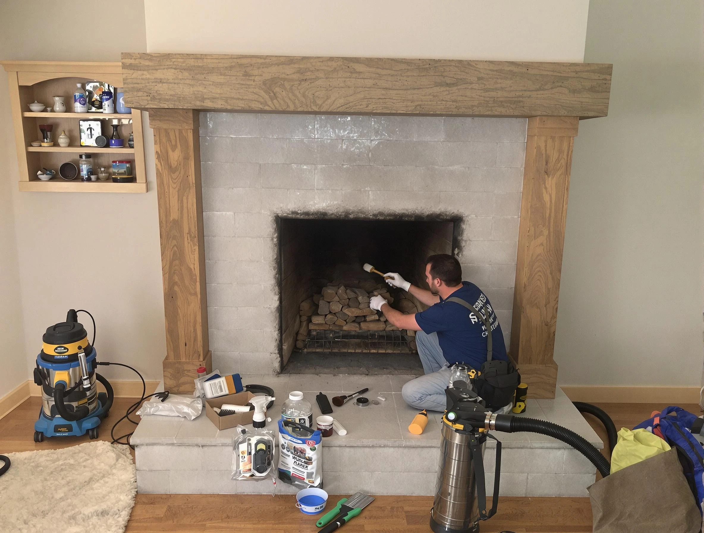 Detailed creosote removal process by West Valley City Chimney Sweep in West Valley City, UT