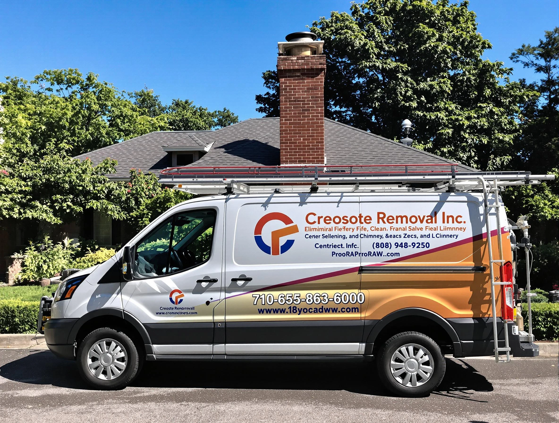 West Valley City Chimney Sweep technician removing creosote safely in West Valley City, UT